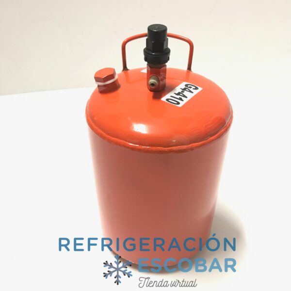 GARRAFA PARA CARGA DE GAS REF DE 4 KG   R-410